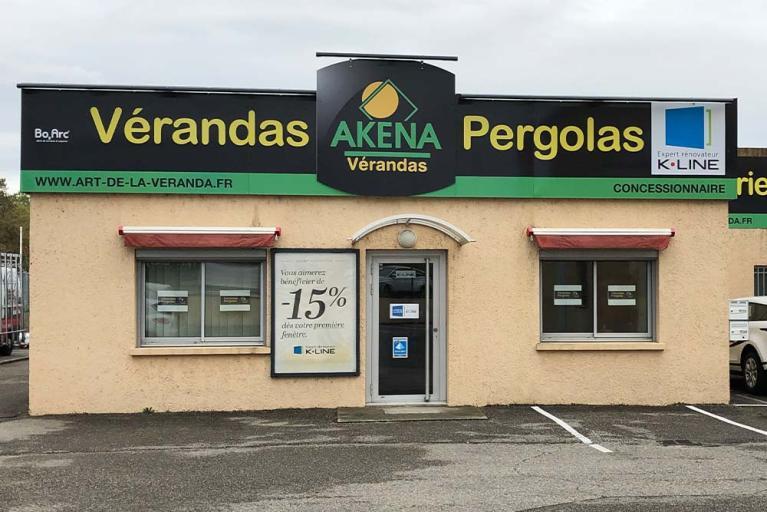 Akena concessionnaire - L'Art de la Véranda - Magasin véranda et pergola