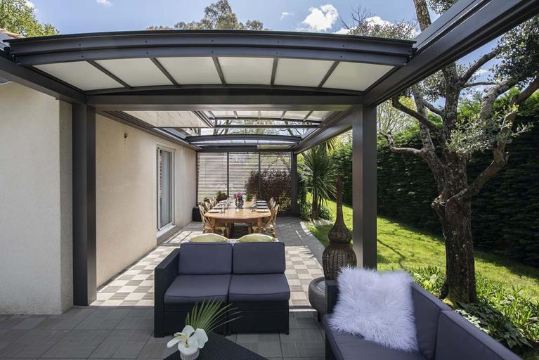 Akena - Pergola Air Bioclimatique - Toiture ouverte
