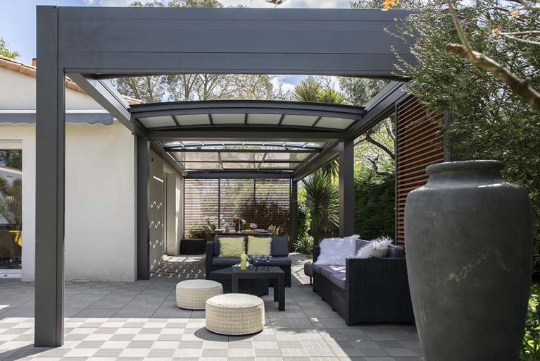 Akena - Pergola Air Bioclimatique - Sur terrasse