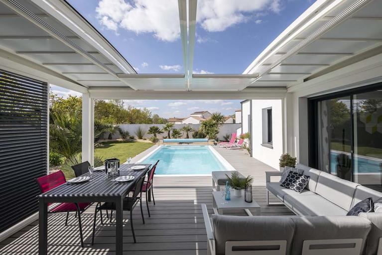 Akena - Pergola Air Bioclimatique - Vue sur le ciel