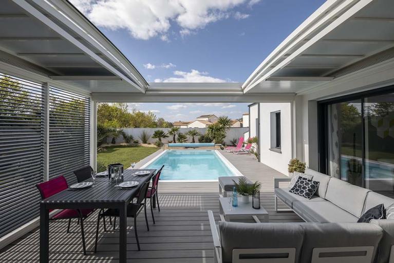 Akena - Pergola Air Bioclimatique - Toit ouvrant