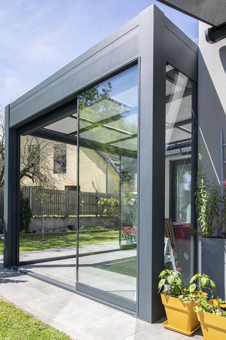 Akena - Pergola bioclimatique - Toit ouvrant