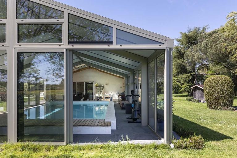 Akena - Véranda Dune Piscine - Salon de jardin