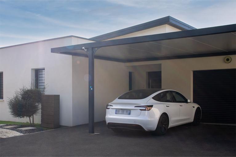 AKENA - Carport toit plat