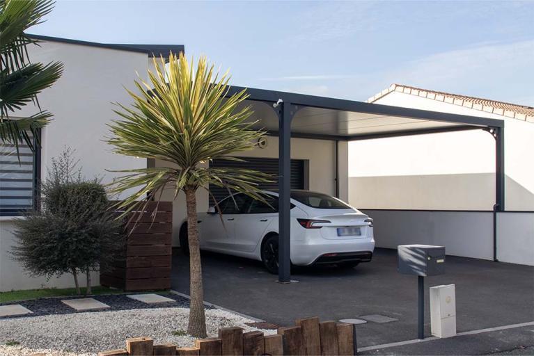 AKENA - Carport toit plat