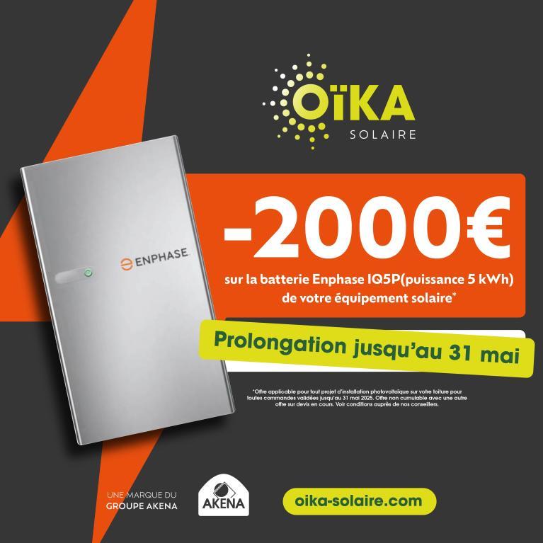 OÏKA - Offre promo mai 2025