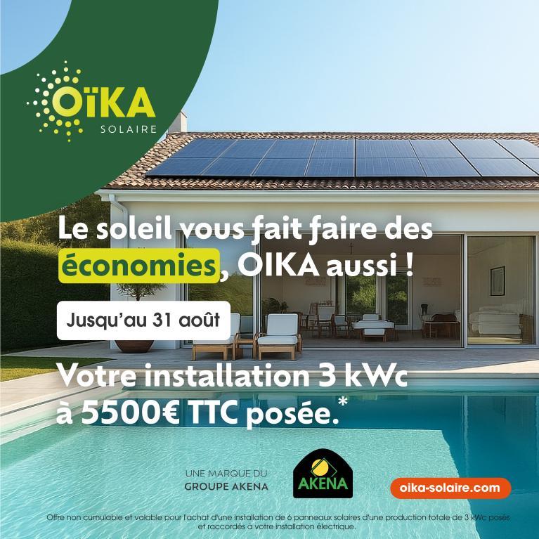 OÏKA - Offre promo juillet 2025
