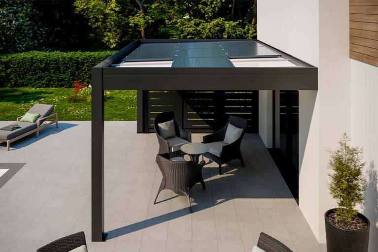 AKENA - Pergola solaire durable