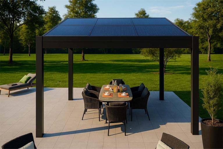 AKENA - Pergola solaire autoportée
