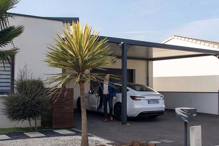 AKENA - Carport toit plat