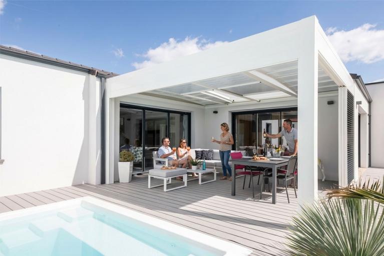 Akena - Pergola Air Bioclimatique - Espace de vie extérieur