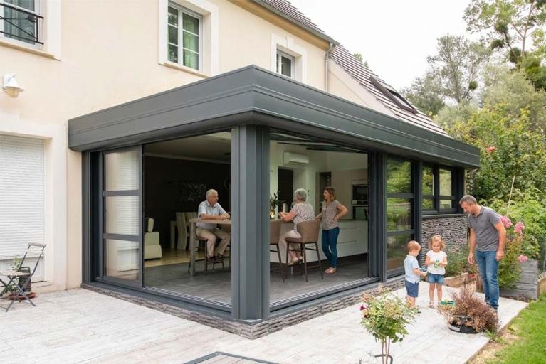 Akena Véranda - Cuisine moderne - Terrasse