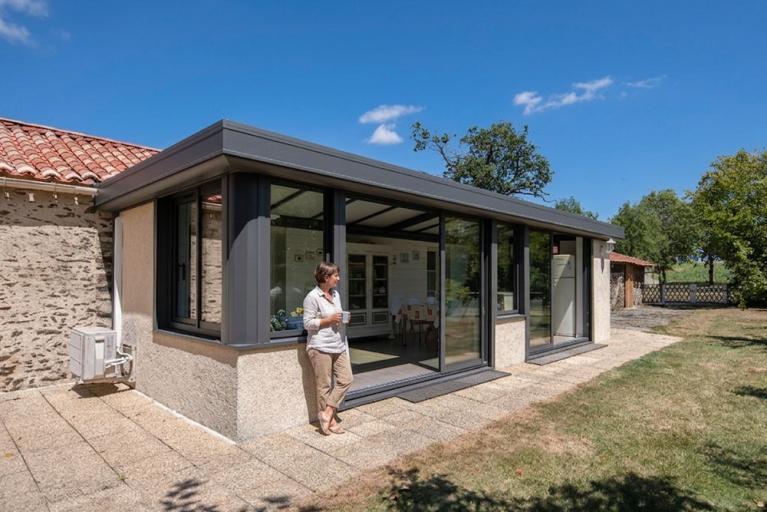 Akena Véranda - Sur terrasse ouvert jardin