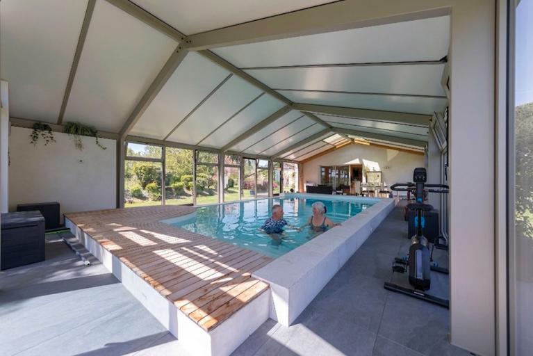 Akena - Véranda Dune Piscine - Terrasse en bois