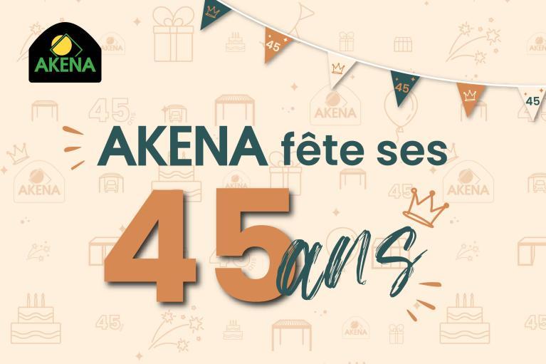 Anniversaire Akena 45 ans la reine des vérandas et des pergolas