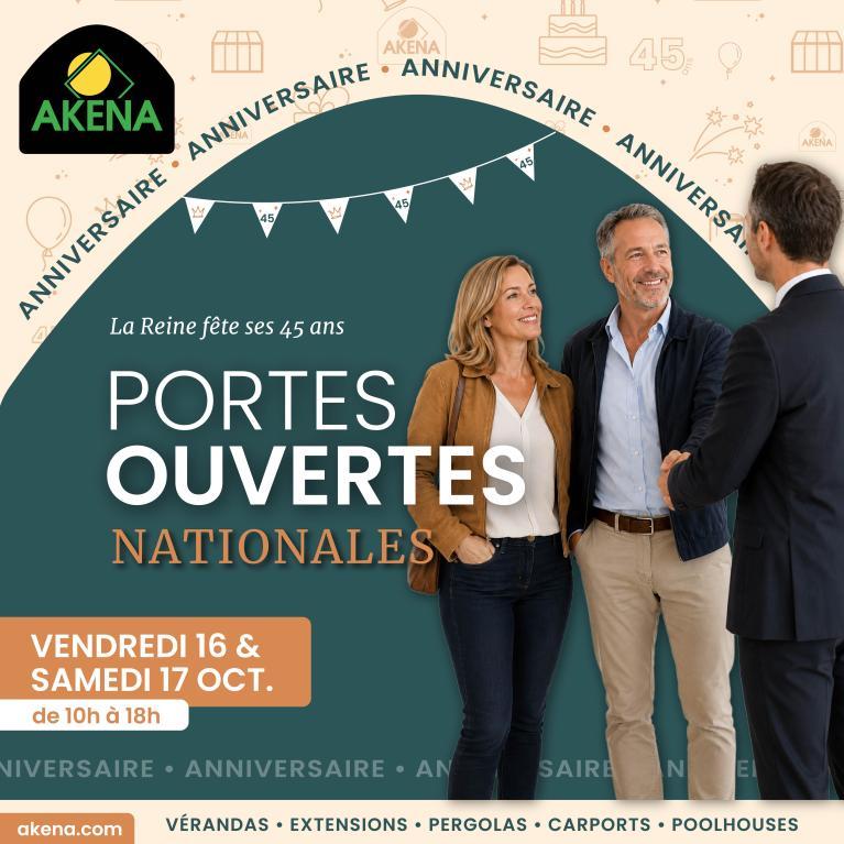 Portes ouvertes nationales Akena octobre 2026
